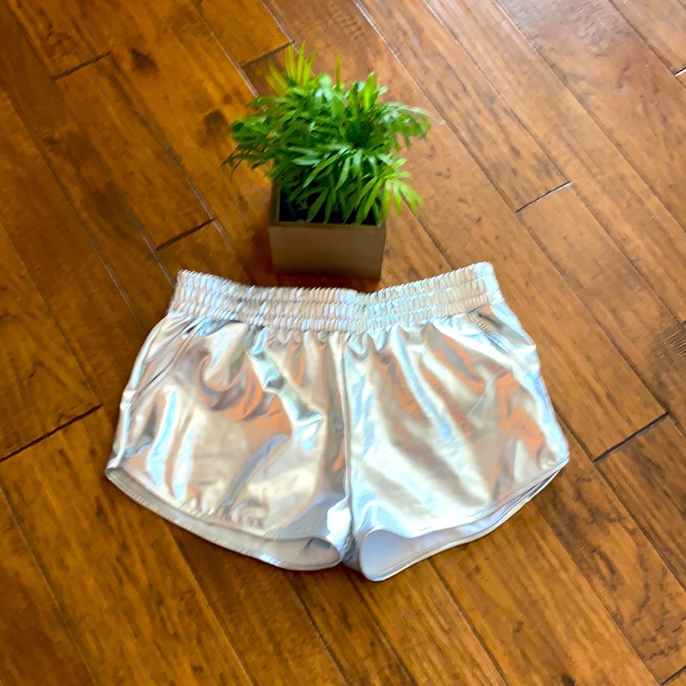 Pumpkino 2 pocket silver elastic large shorts